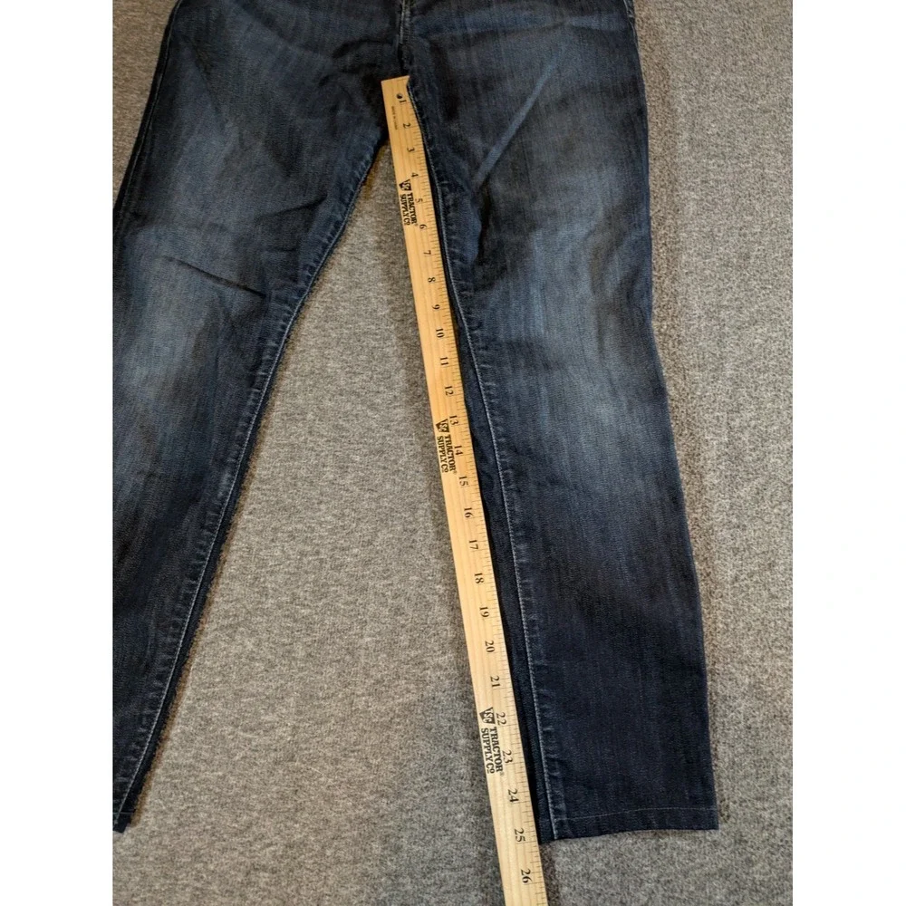 Joes Jeans Womens‎ Sz 28 Blue Denim Chelsea Low Rise Skinny Cotton Blend Flex